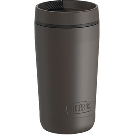 THERMOS ALTA SERIES Vaso de acero inoxidable, 12 onzas, negro mate