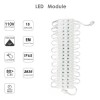 100 Pz Modulo 3 Leds 2835 110v220v Ip65 Luz Bca