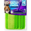 Millifiber Reusable Mop Pads (4 Pack) - Microfiber Mop Refill