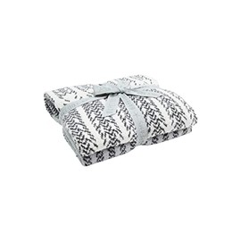 Barefoot Dreams CozyChic® Feathered Arrows Blanket, Sea Glass Multi, 45"x60"