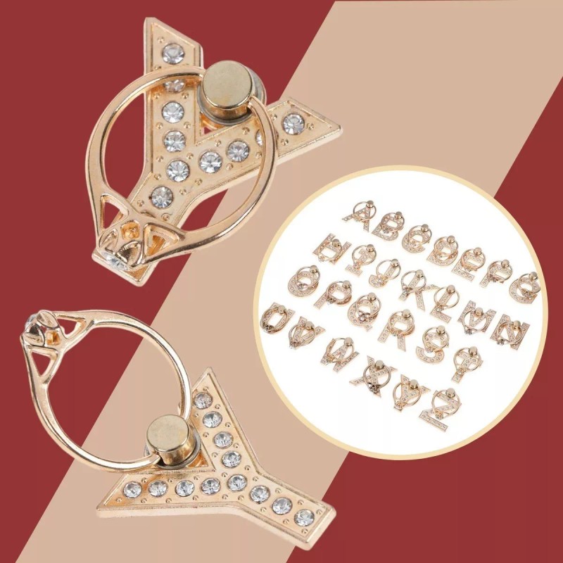 Veraly Soporte Anillo Sujetador Celular Holder Diseños Letras