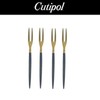 Cutipol Goa Blue Gold Oriental Fork 4P / 큐티폴 고아 블루골드 오리엔탈 포크 4P