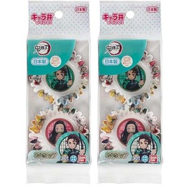 Bandai Devil Blade Lunch Cup No. 6 Round 30 Sheets x 2 Set, Made in Japan