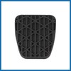 A ABSOPRO Car Auto Vehicle Rubber Black Brake Clutch Pedal