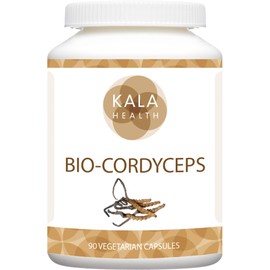 Kala Health - Pure Cordyceps Sinensis 740mg (90 Vegetarian Capsules)- The Natural Mushroom for Increased Vitality, Endurance and Stamina