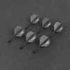CyeeLife 6 Packs Integrated Dart Flights and Shafts,one Piece Accessory