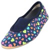 Beck Scarpe da ginnastica da ragazza Hearts, Blu scuro, 24