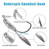 Fishing Hook with Weight Kit, Swim Jig Head Fish Hook