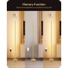 DEWENWILS EDISHINE LED Standing Floor Lamp, Dimmable Corner Floor Lamp