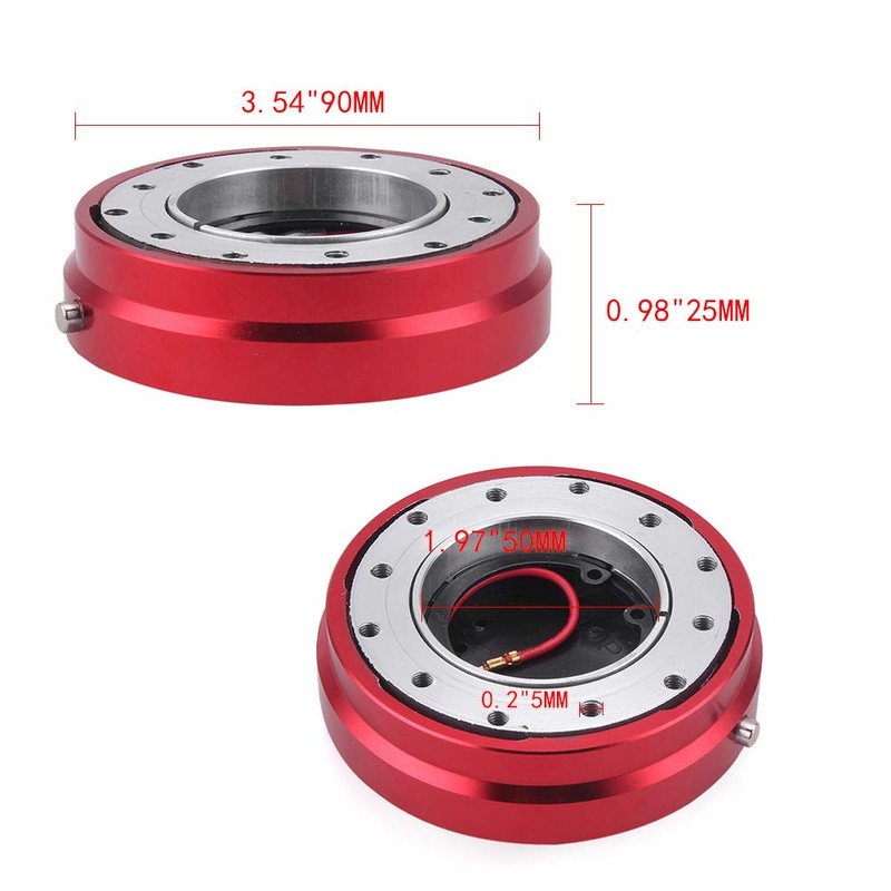 ZS Steering Racing Steering Wheel Hub Adapter Removable Snap-off Kit