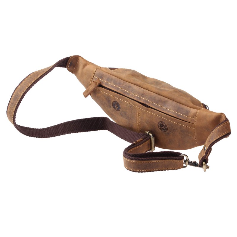 Greenburry Vintage Bum Bag Leather 36 cm braun