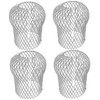 4Pcs Downspouts Gutter Guard 3 Inch Expandable Mesh Aluminium Downspout