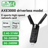 Aswalling AXE3000 WiFi 6E USB Wireless Adapter Tri-Band 2.4G/5G/6G Wi-Fi