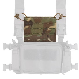 Tactical Modular Panel with Hook and Loop for Tactical Chest Rig Huntting Vest (CP)