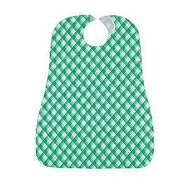 Kameya Waterproof Meal Apron, Bias Green /7-1504-01