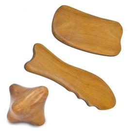 Juniper gua sha acupressure tool Self massage A