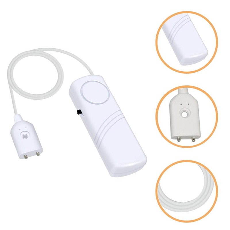 TOBBOMEY Water Level Alarm, Loud Water Leak Sensor Alarm, Water