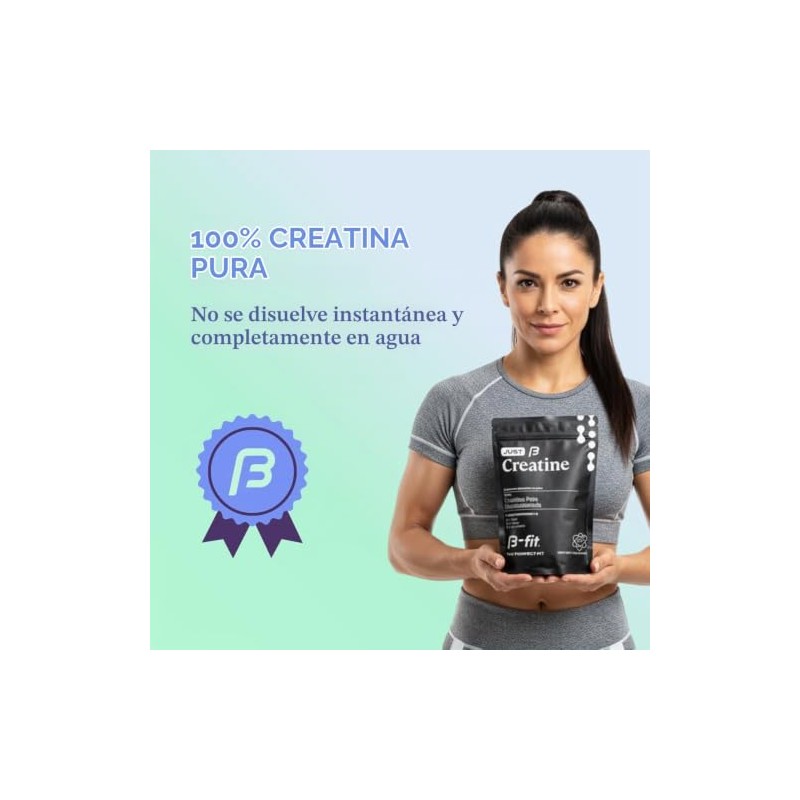 B-FIT Just Creatine Creapure - Creatina Monohidratada Pura