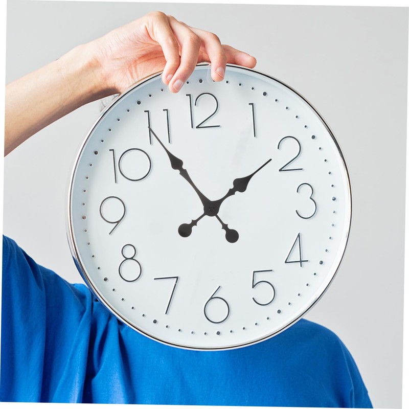 TEHAUX 15 Sets Plastic Clock Hands Replacement Kit Mute Clock