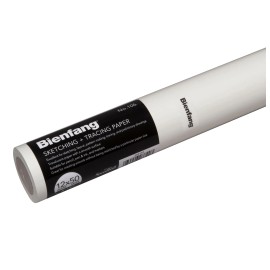 Bienfang 12x50 Yd White Tracing Paper Roll Lightweight for Sketches Overlays