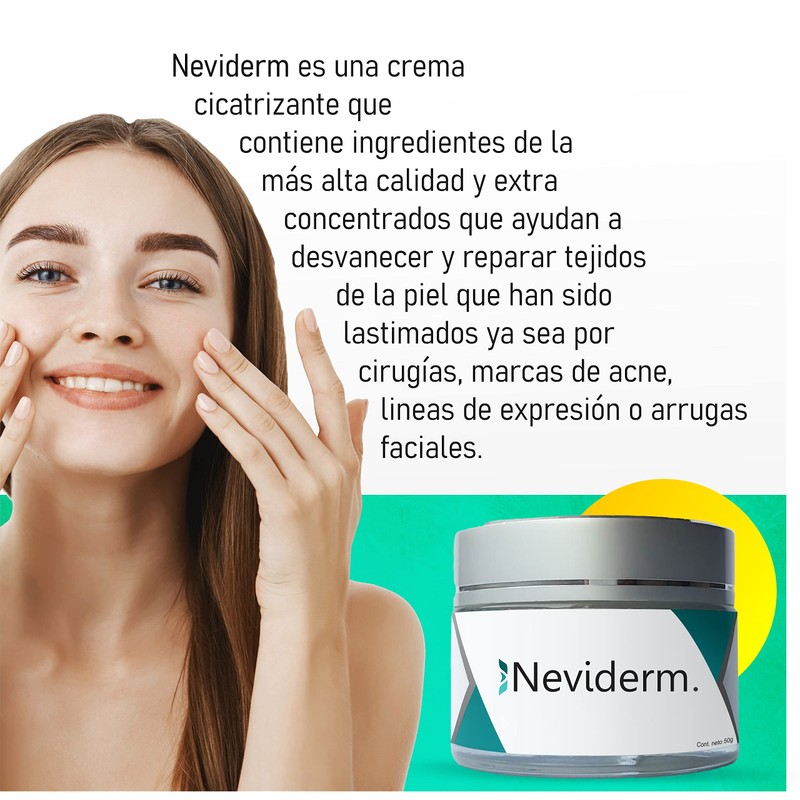 Neviderm 50 gr - Borra Cicatrices y Líneas de Expresión