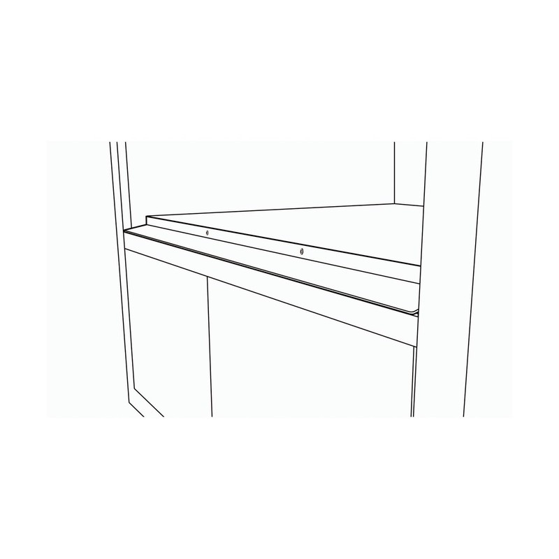 Sharp SKMD24F0AH 24-Inch Flush-Mount Deflector Vent Kit For Microwave Drawer,