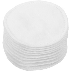 FRCOLOR 200 Stk Make-up-entferner Wattepad Abschminktuch Aus Mikrofaser Hautpflege Wattepads Premium-baumwollrunden Wattepads Für Das Gesicht Wattepads Zum Abschminken Einweg Zubehör Weiß