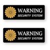 Reflective Sticker Workshop Juroku Kikumon Anti-Theft Sticker (S), Set of