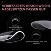 Venares Pack of 500 Extra Short Soft Gel Artificial Nail