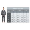 Amaxer Flannel Pyjamas Men's 100% Cotton Pyjamas with Button Placket