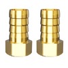 Atisite Brass Hose Nozzle 19 mm Barb x 3/4 Inch