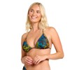 Kiniki Women's Tan Through Bikini Top Swimwear - Amalfi Green