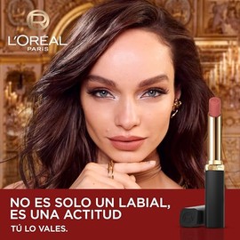Labial Color Riche Intense Volume Matte Nudes of Worth, Lipstick Mate con Ácido Hialurónico Volumen Intenso Tono 601 WORTH IT