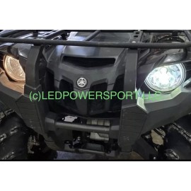 FT Direct Fit LED Headlights For 2014 Yamaha Grizzly 700 PLUG & PLAY! Upgrade HI LO