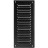 Vent Systems - 3 x 10 Inch (Inner) Black Metal