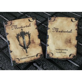 * Medieval - The Medieval Lenormand * - Lenormand Card Deck with 36 Cards in Medieval Design