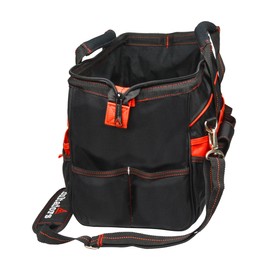 Hultafors Work Gear HT5543 Tradesman's Tool Bag, 33 Pockets, Heavy Duty Ballistic Polyester Tool Carrier, Adjustable Slip-Resistant Shoulder Straps