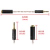 Geekria Apollo Balanced Connecting Cable, 3.5mm Triple Pole Stereo (Male)