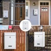 KYODOLED Key Lock Mailboxes for Outside, Locking Wall Mount Mailbox,