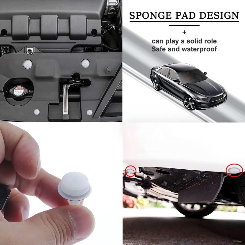 Auto Body Fastener 60 pcs, Universal Auto Panel Fixing Clips