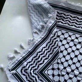Palestinian Kufiya Bandana | Traditional Keffiyeh Head Scarf | 17+ Styles | All Proceeds Donated:_Lace