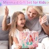 Justforjoyful 73Pcs Mermaid Gifts for Girls 5 6 7 8