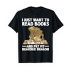 Cute Bearded Dragon For Men Women Zoology Reptile Book Lover
