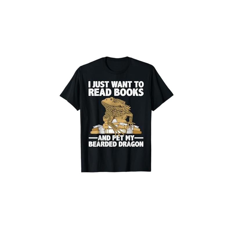 Cute Bearded Dragon For Men Women Zoology Reptile Book Lover