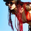 206pcs Dreadlocks Hair Jewelry Rings DIY Alloy Metal Golden Silver