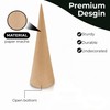 Paper Mache Cones Bulk Set Large Quantity- 13.75 x 5