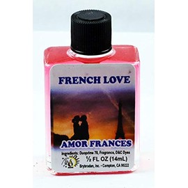 MW 12 Pieces BRYBRADAN French Love Spiritual Oil Amor Frances ACEITE ESPIRITUAL -1/2 FL OZ 14.7ML