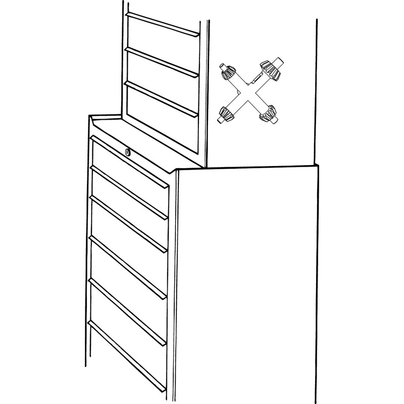 Lisle 12060 Large Magnetic Chuck Key