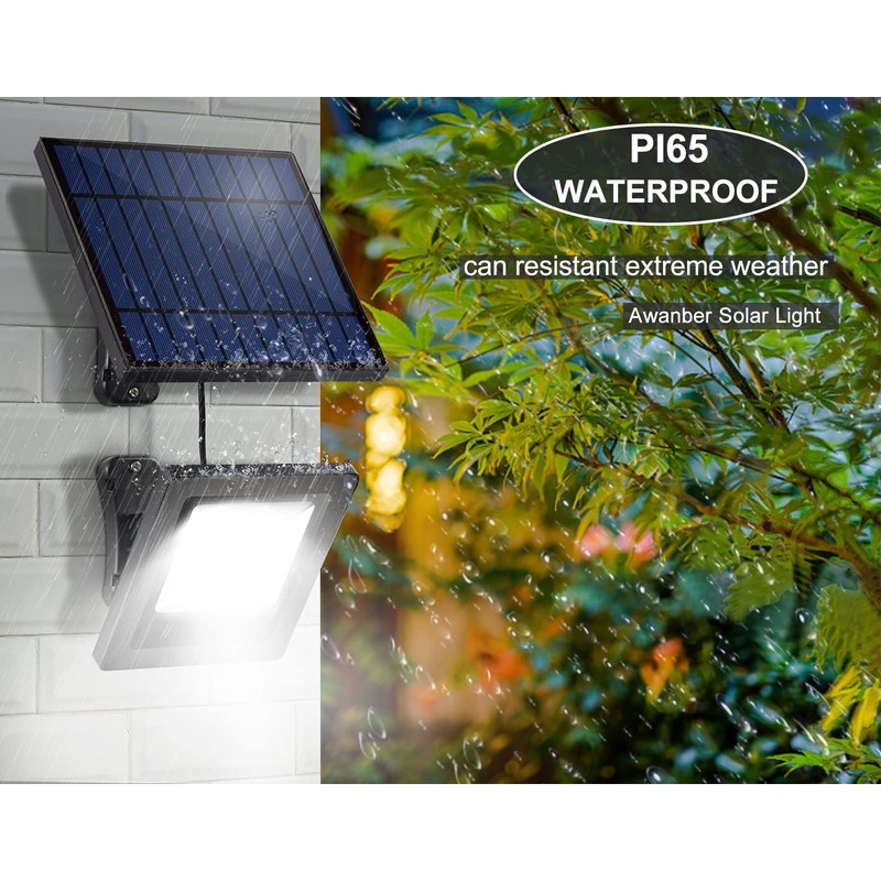 Awanber 2 Pack Solar Wall Mount Lights - Super Bright