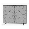 Kingson Single Panel Decorative Flat Fireplace Screen Cover Handcrafted Durable